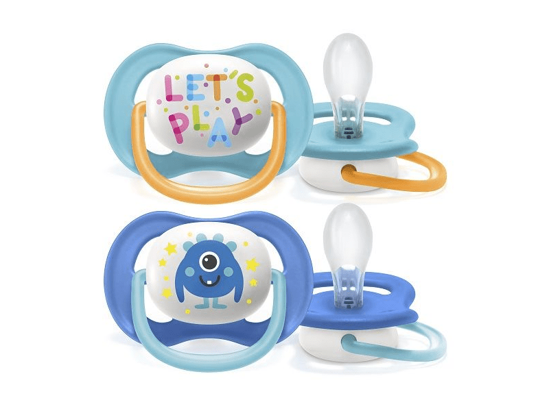 Philips AVENT Šidítko Ultra air Play 6-18m chlapec, 2 ks