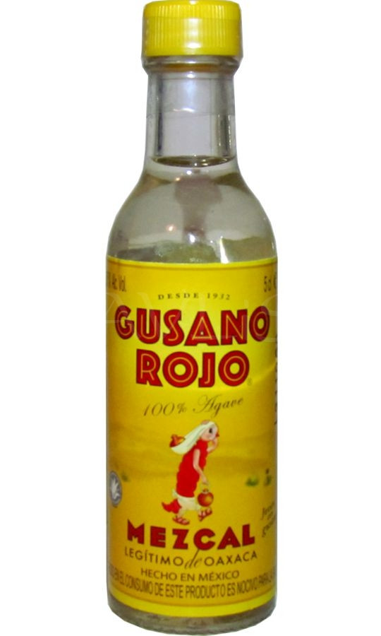 Gusano Rojo Mezcal  40%  0,05l