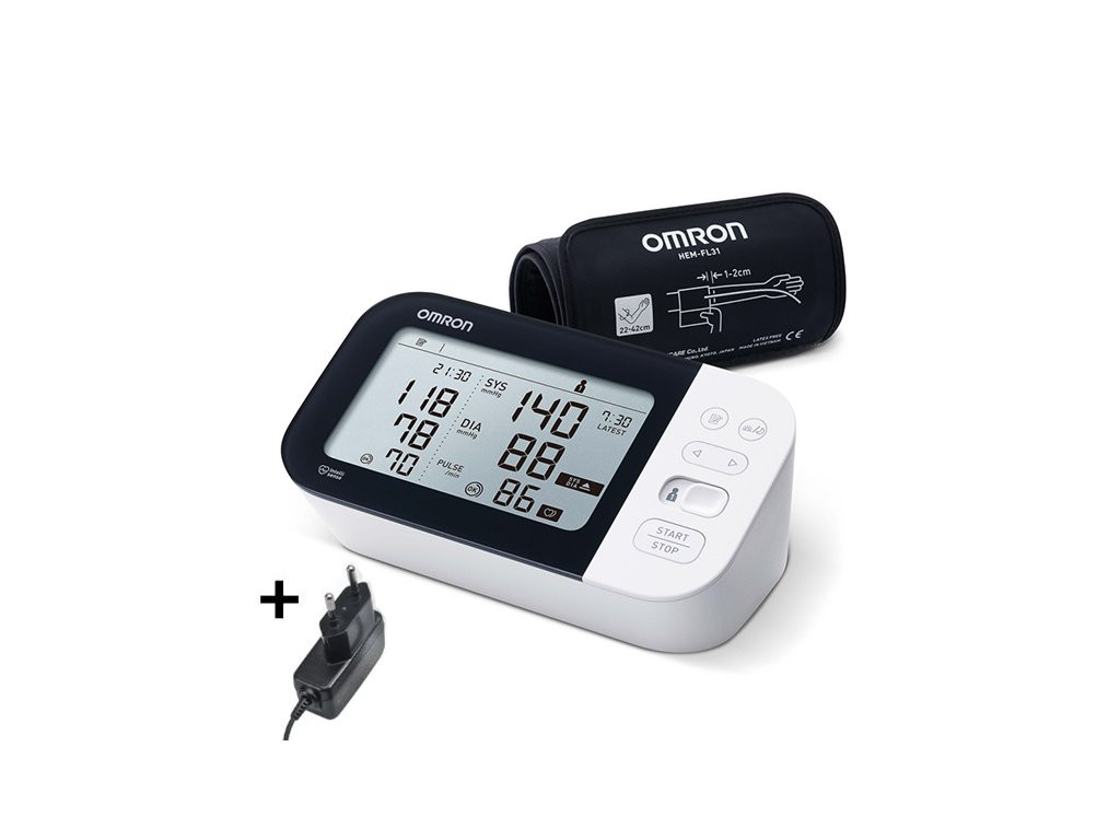 Tonometr OMRON M7 Intelli IT s AFib +ZDROJ