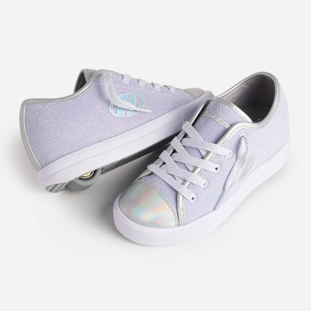 Heelys - Classic Em - Silver/White/Grey - koloboty Velikost boty: 31
