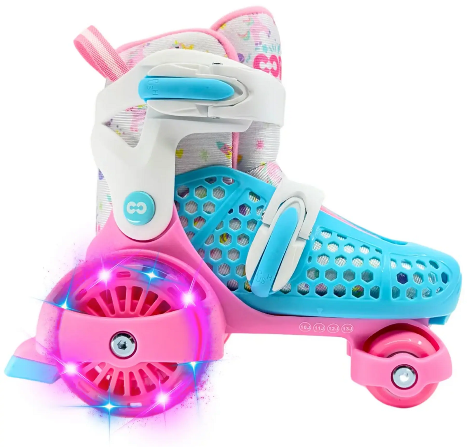 Core - Newbie Pink - Dětské nastavitelné brusle Velikost (brusle): 26-29