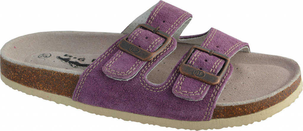 Big Fish F0-513-11-01 Dětské pantofle fialové 30