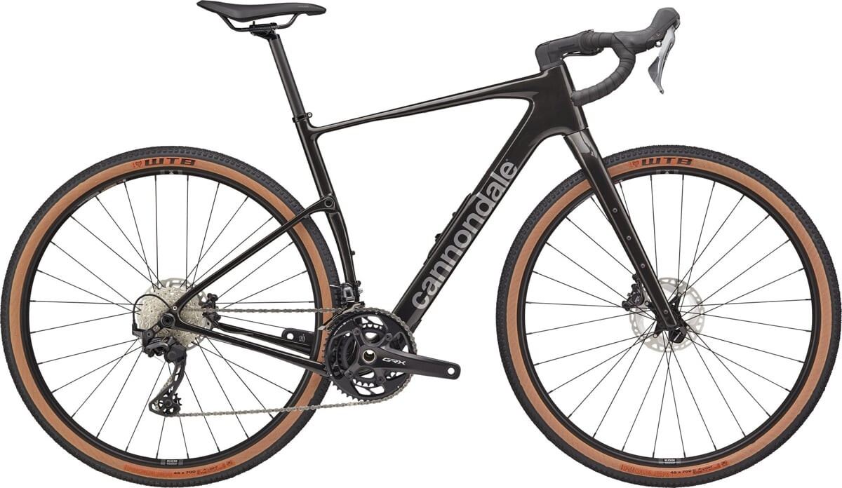 Gravel kolo Cannondale Topsotne Carbon 2 GRX 2X - Obsidian Velikost: 51