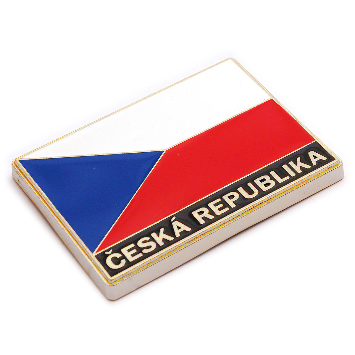 Magnetka Česká vlajka - barevná