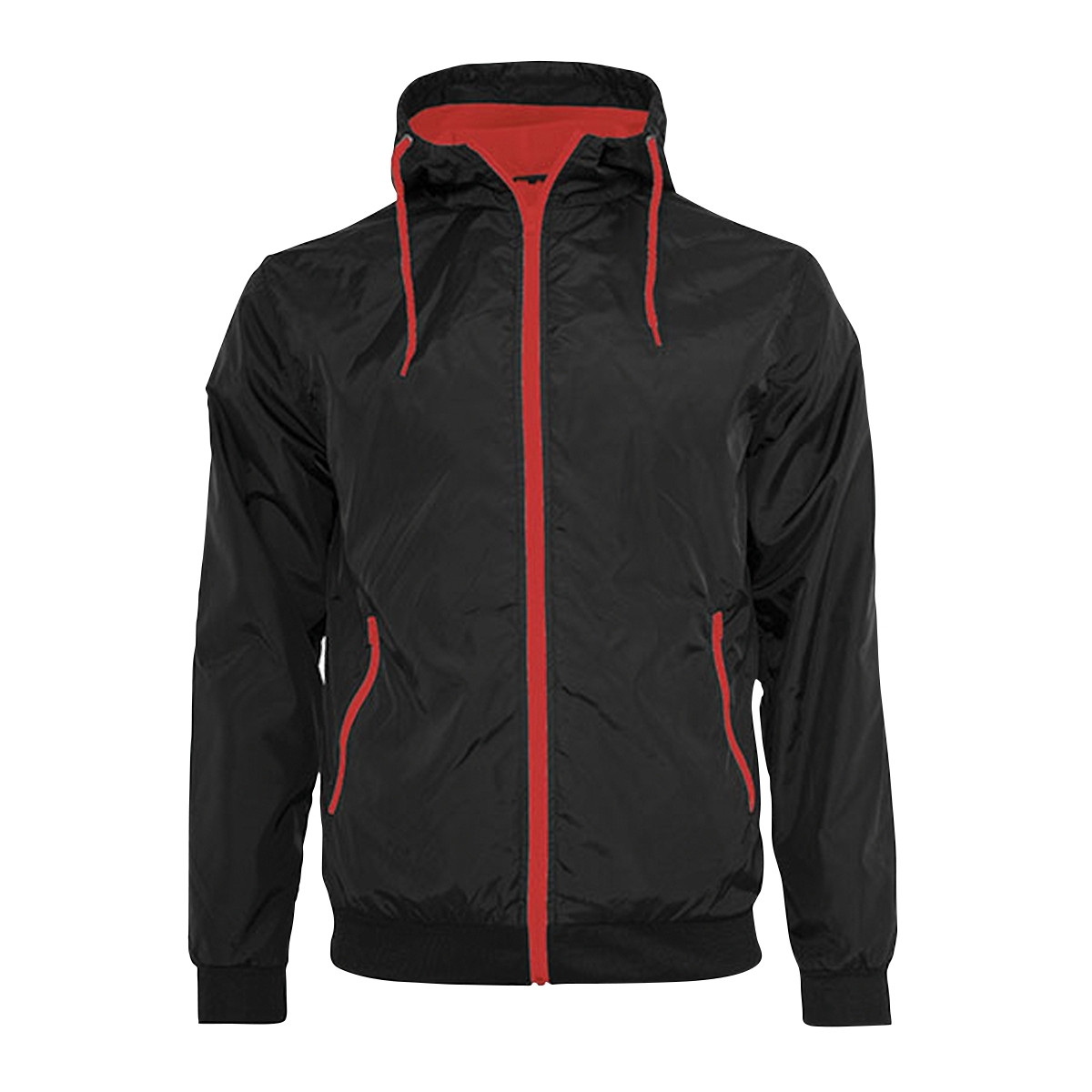 Bunda větrovka Alex Fox Wind - černá-červená, M