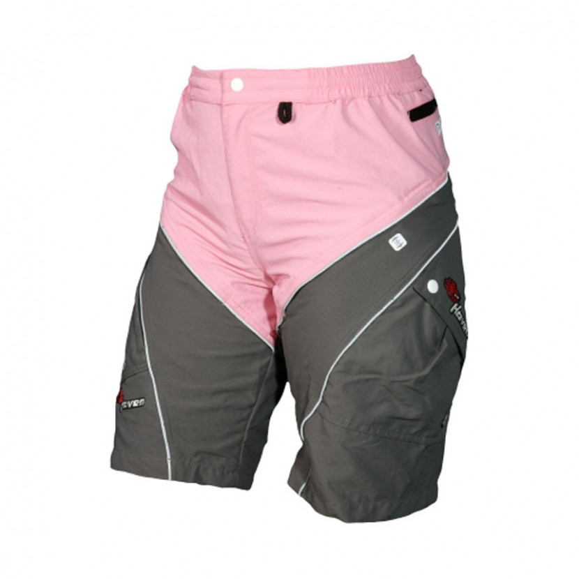 Kraťasy dámské Haven Airy - růžové-šedé, S