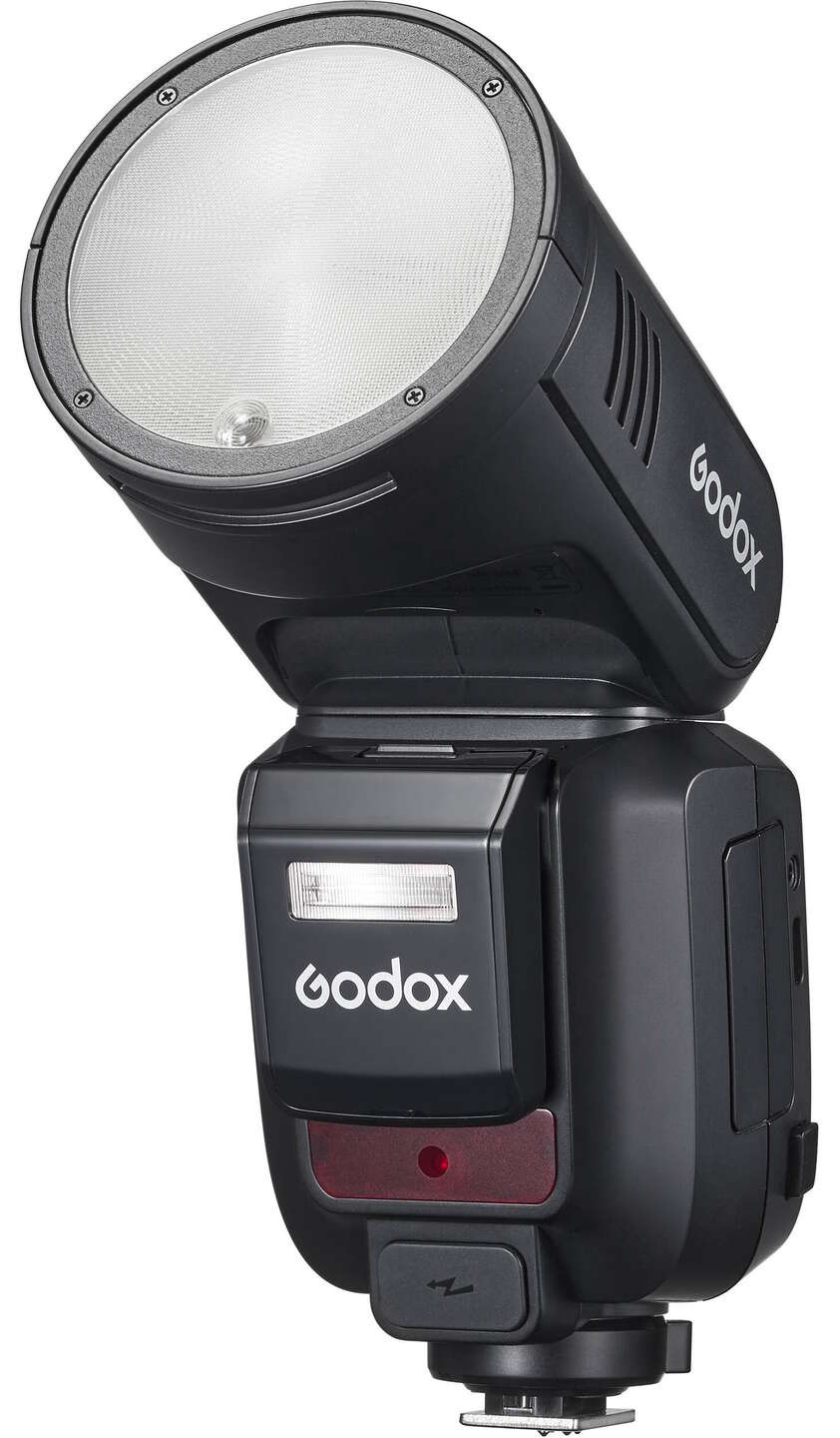 Godox Speedlite V100 pro OM System a Panasonic