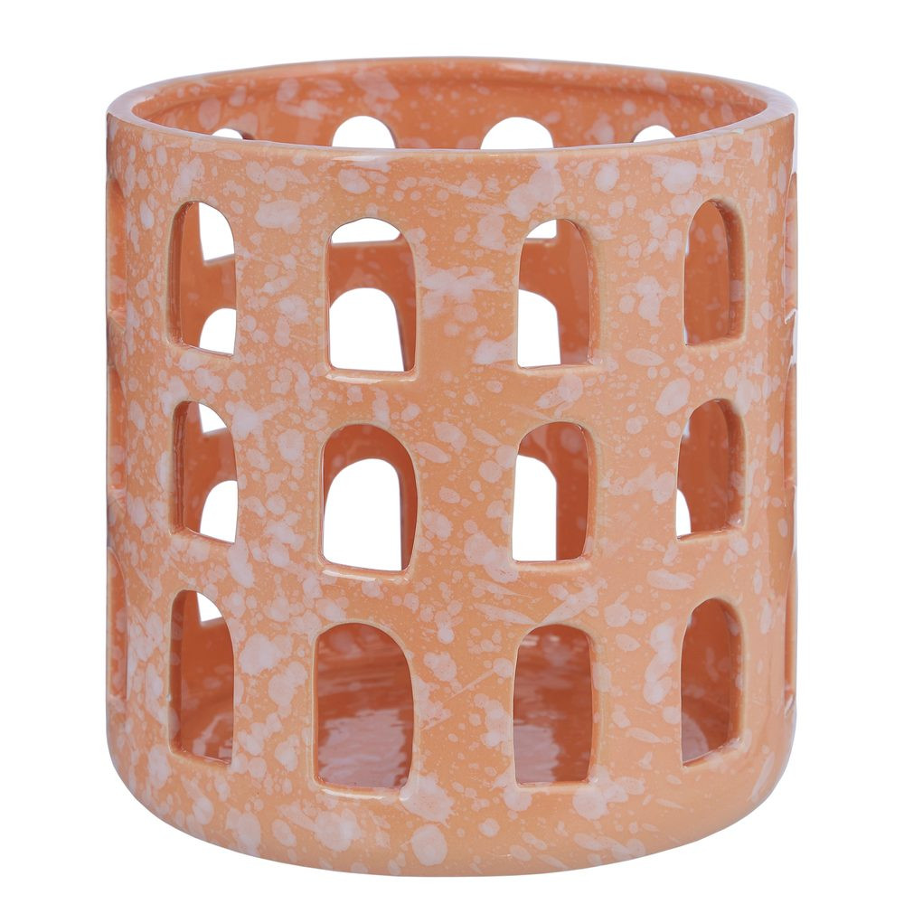 SUNDOWN Lucerna 15 cm - oranžová