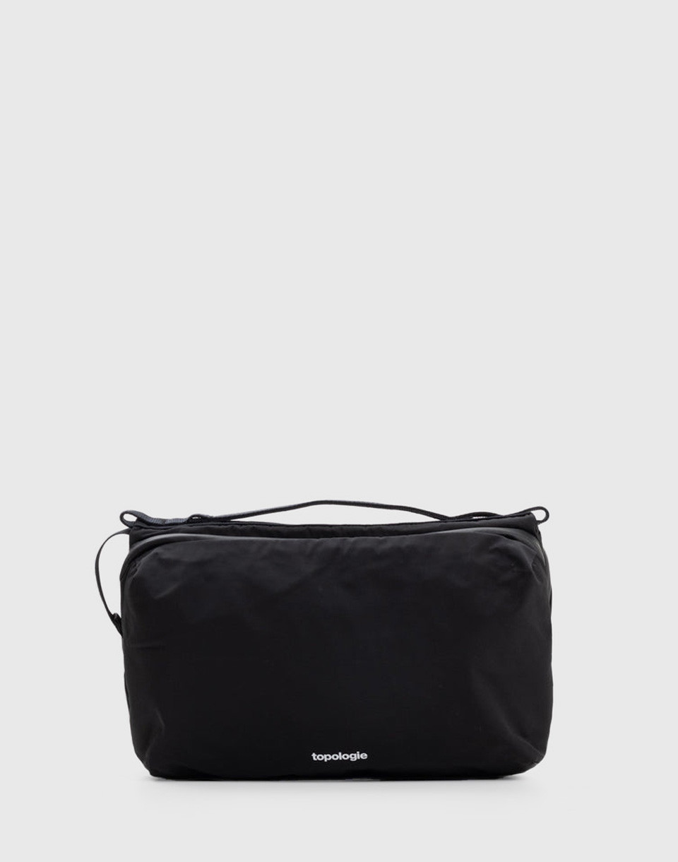 Topologie Bottle Sacoche Large Black Tech Sateen