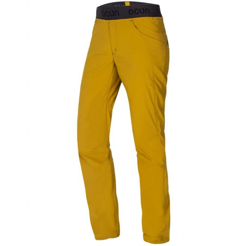 Ocun Pánské kalhoty Ocun Mania Yellow Dried Tobacco