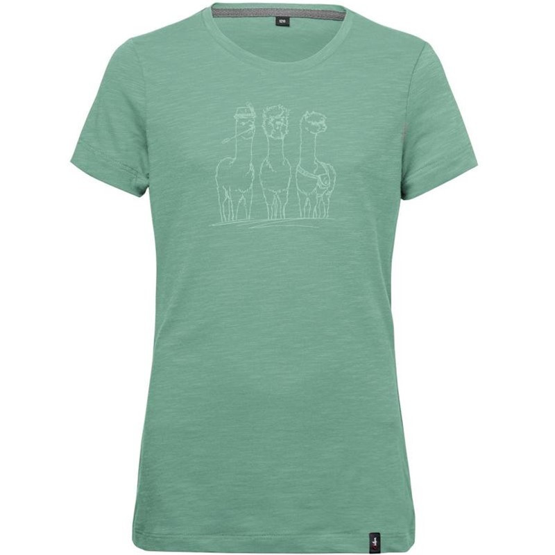 Chillaz Dětské tričko Chillaz Gandia Alpaca Gang Zelená