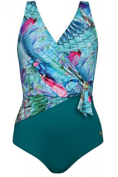 Self skj Thailand3 1069F23 48 Dámské plavky L zelená