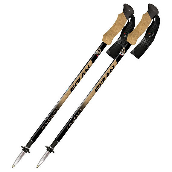 Trekové hole Fizan Compact 1947 Barva: černá/béžová