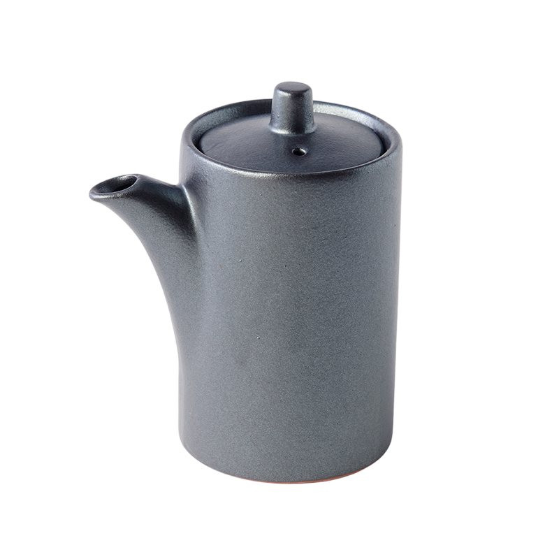 Dávkovač na sójovou omáčku 120 ml, černá, keramika, MIJ
