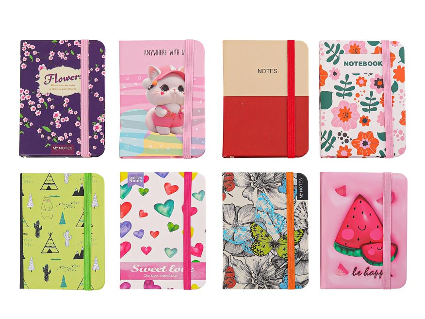 MFP 7501623 Blok s gumkou A7 80 listů mix č.7 linka