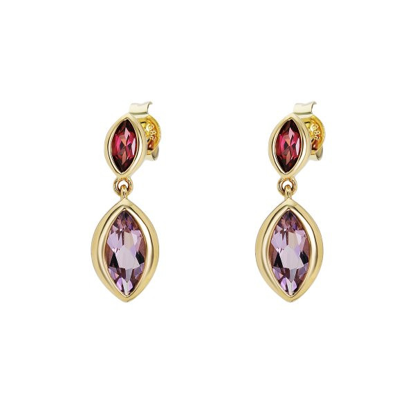 Náušnice s brilianty 234-374-796995 3.90g