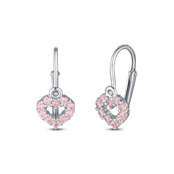 Náušnice dětské s kamenem 333-277-001685 1.15g