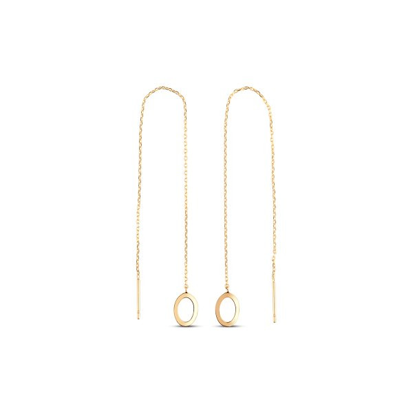 Náušnice bez kamenů 231-308-048907 0.75g