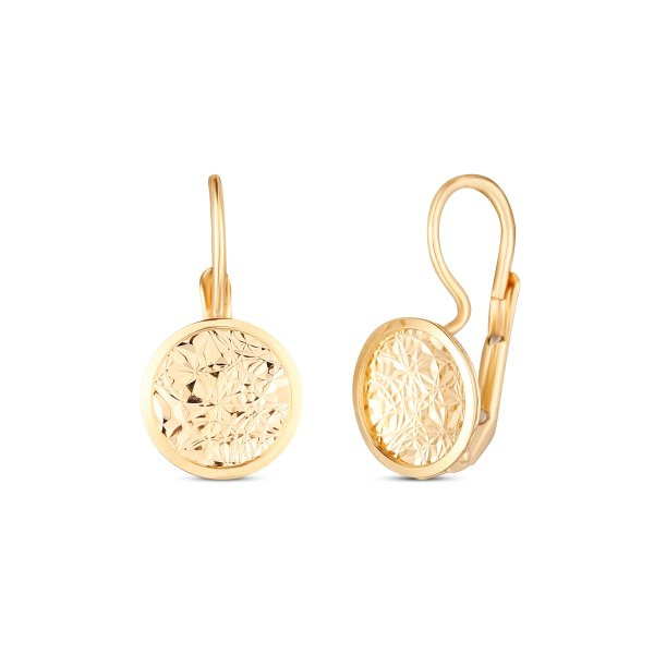 Náušnice bez kamenů 231-087-002468 1.95g