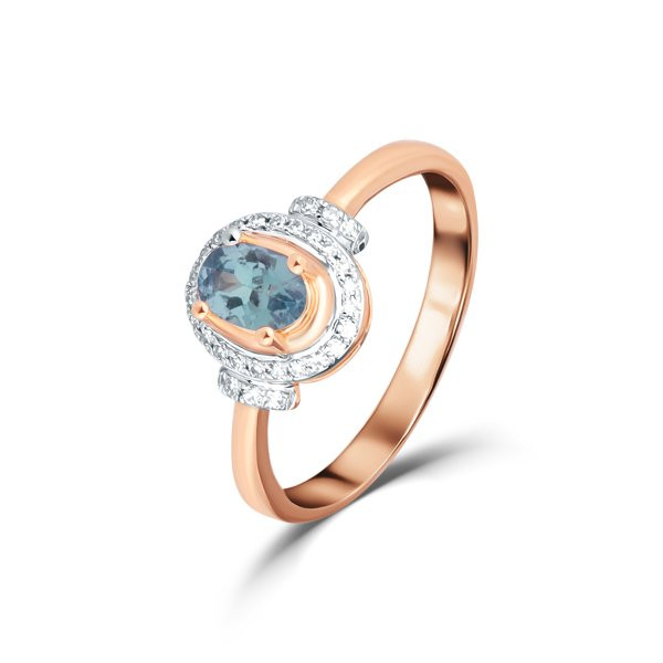 Prsten s topazem 524-958-LT29 55-3.30g
