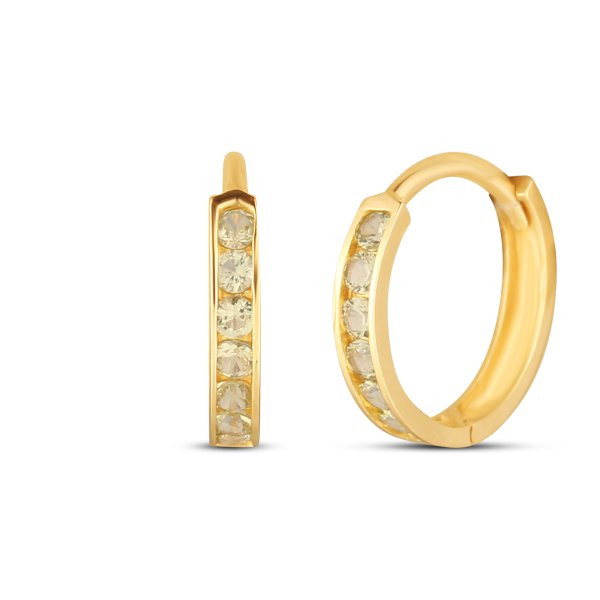 Náušnice se syntetickými kameny 236-238-PE0587 0.60g