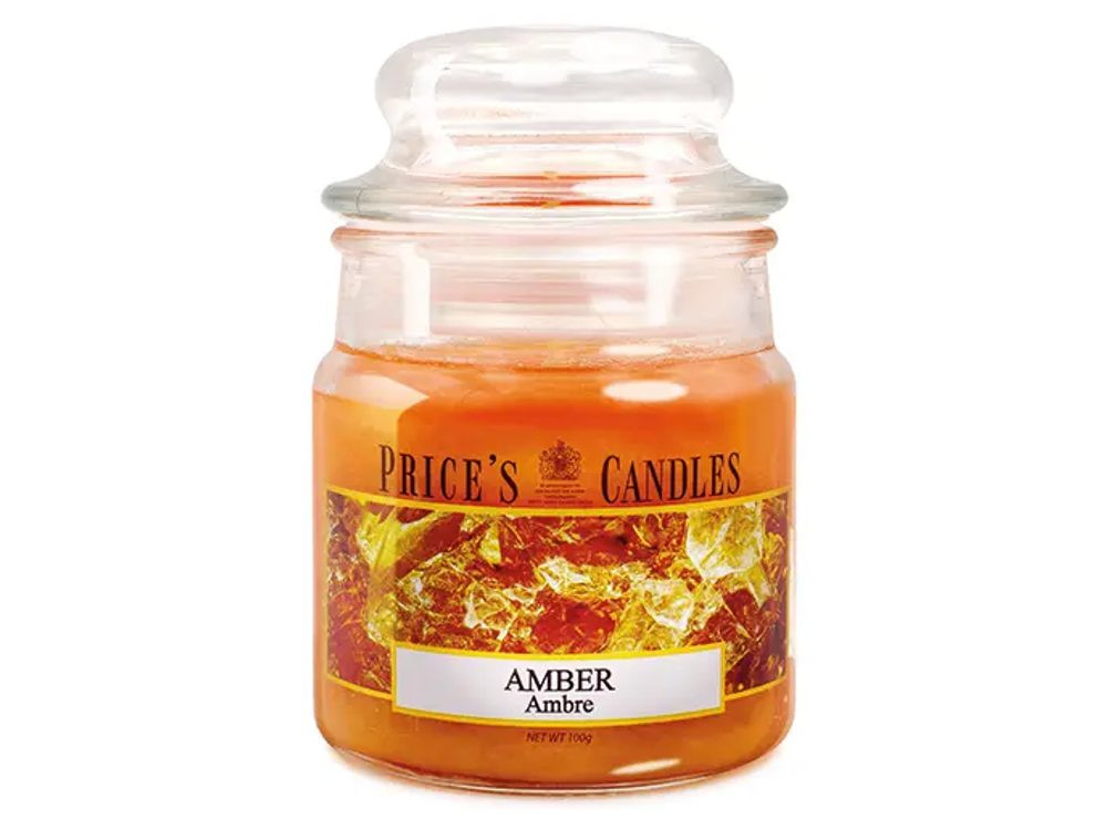 Price’s PRICE'S MINI svíčka ve skle Smyslný jantar - hoření 30h
