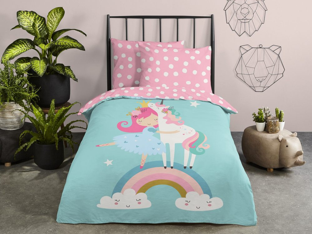 Good Morning Povlečení Good Morning 100% bavlna Heaven 140x200/70x90 cm