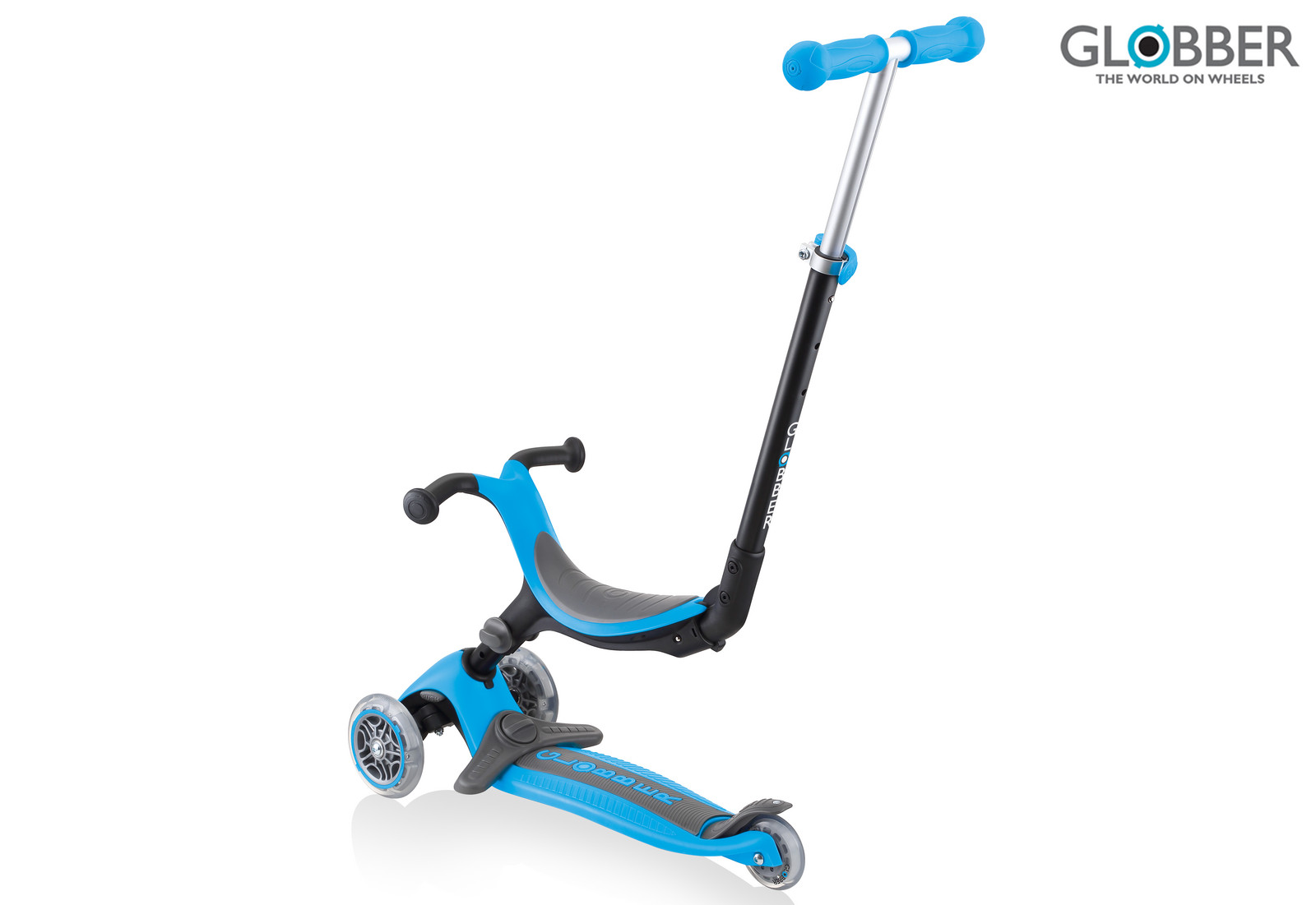Globber Koloběžka Go Up Foldable Plus Sky Blue - II. jakost