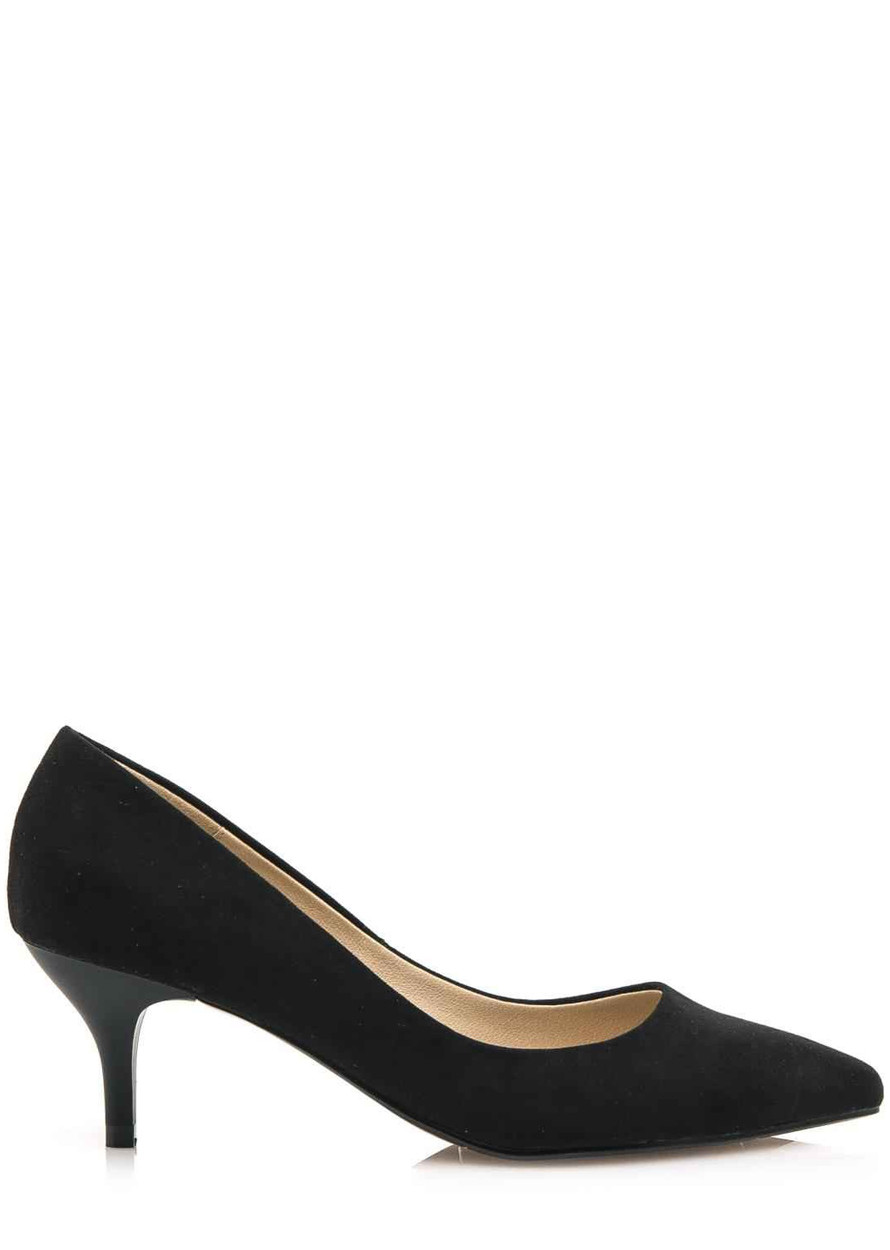 Černé lodičky na nízkém podpatku Maria Mare Velikost: 38