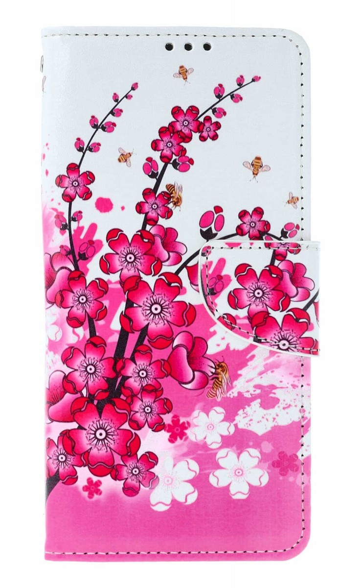 Pouzdro TopQ Xiaomi Redmi Note 14 5G knížkové Kytičky 137267
