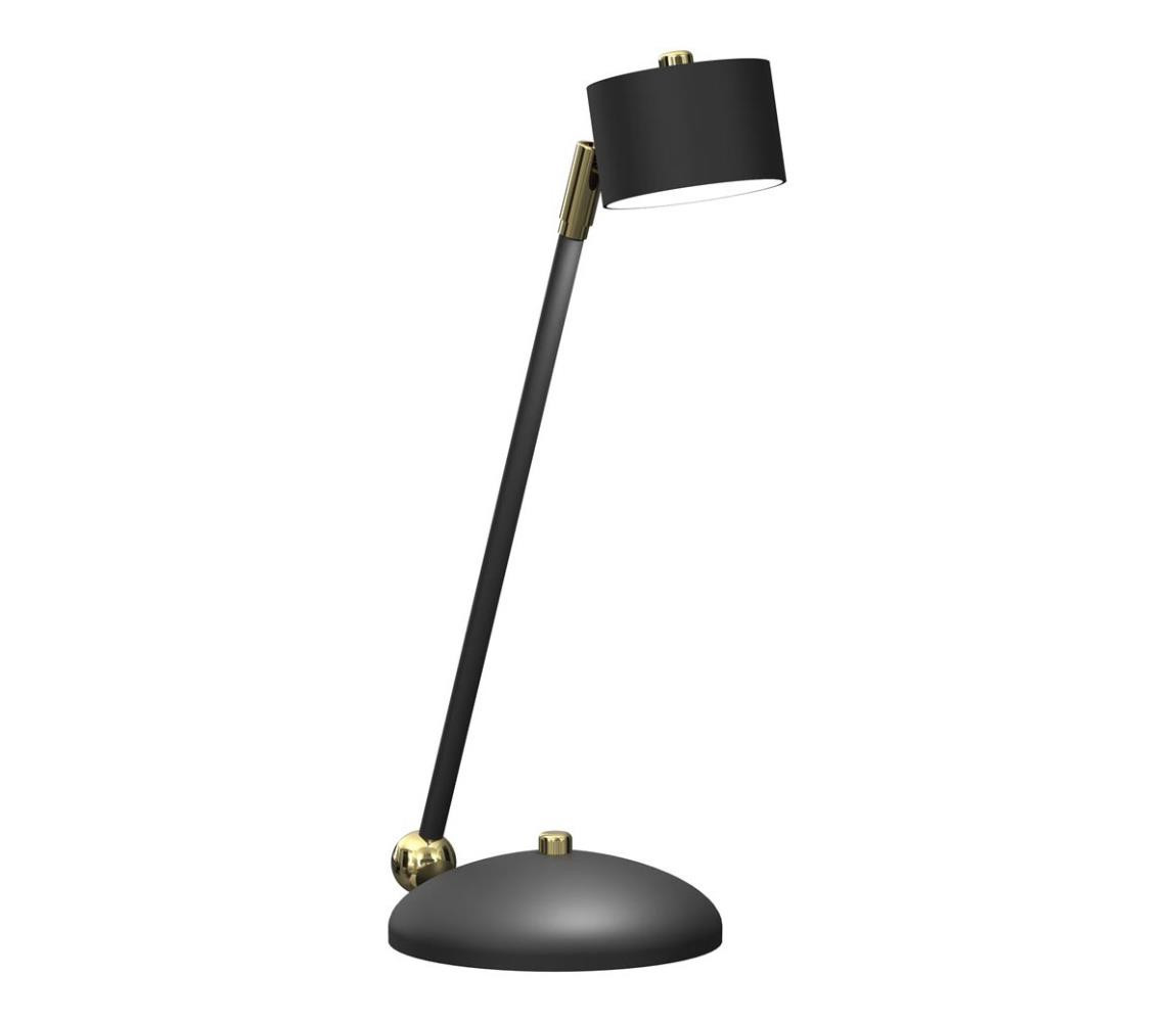 Stolní lampa ARENA 1xGX53/11W/230V černá/zlatá