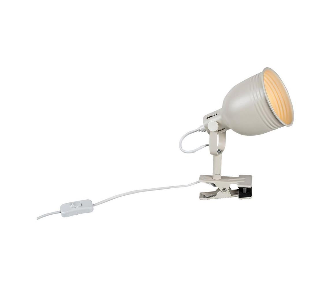 Rabalux Rabalux 3093 - Lampa s klipem 1xE14/25W/230V béžová