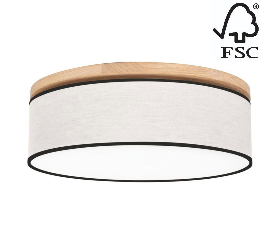 4994874 - Stropní svítidlo BOHO 3xE27/25W/230V dub 48 cm