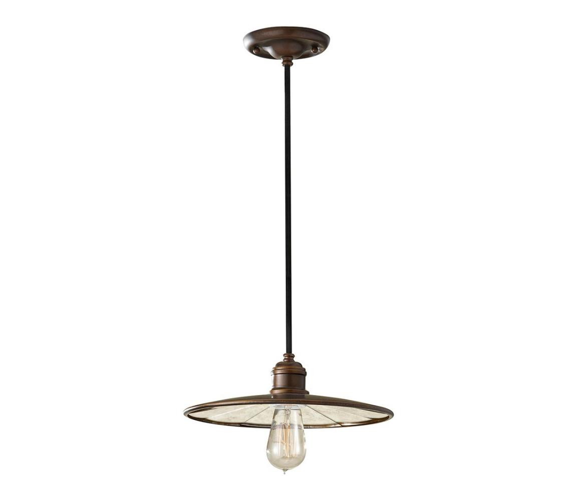 Elstead Feiss FE-URBANRWL-P-E - Lustr na lanku URBAN RENEWAL 1xE27/60W/230V bronz