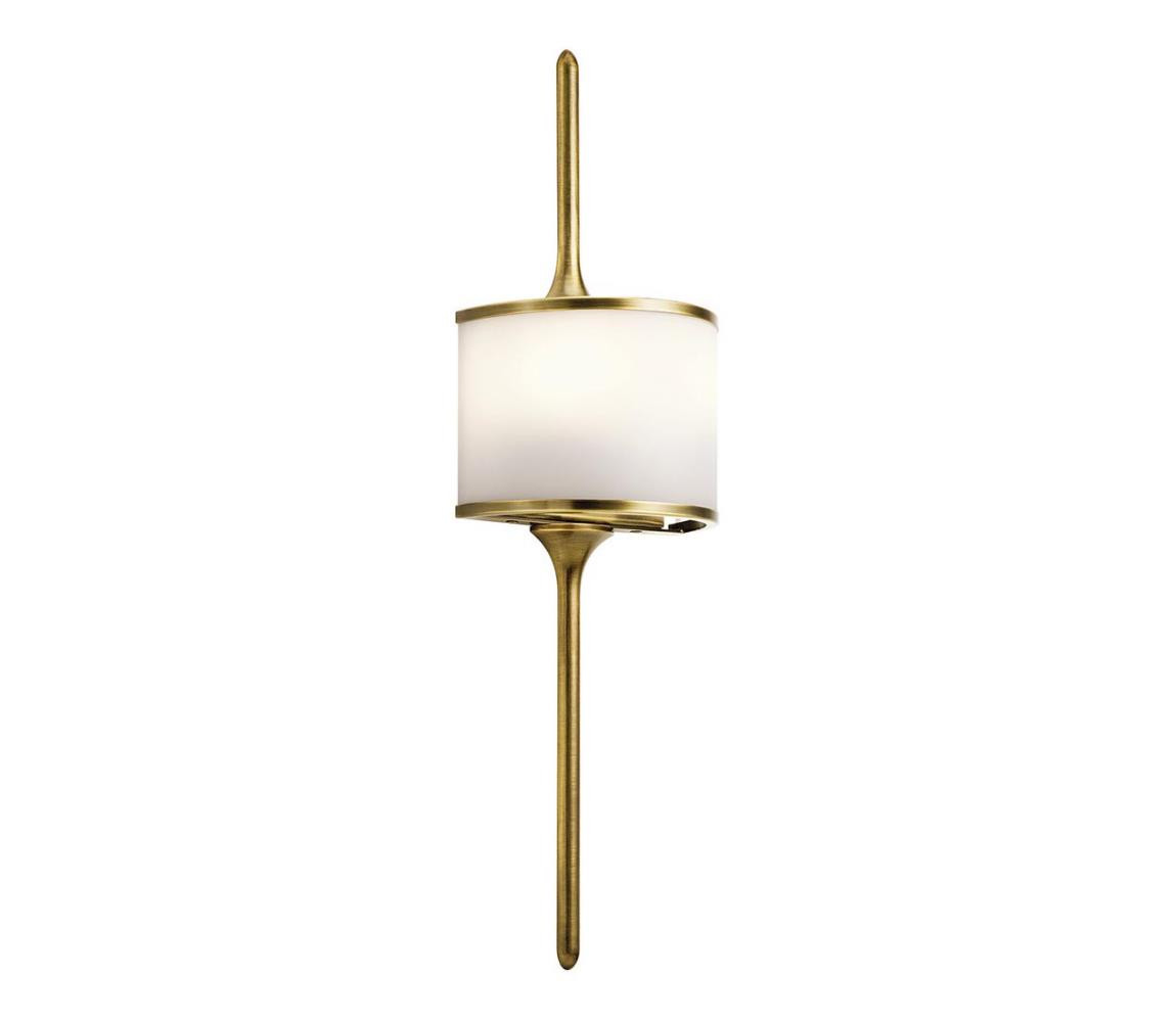 Elstead Kichler KL-MONA-S-NBR - LED Koupelnové svítidlo MONA 2xG9/3,5W/230V IP44 mosaz