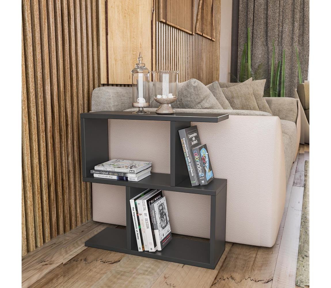 Odkládací stolek LIFE 60x60 cm antracit