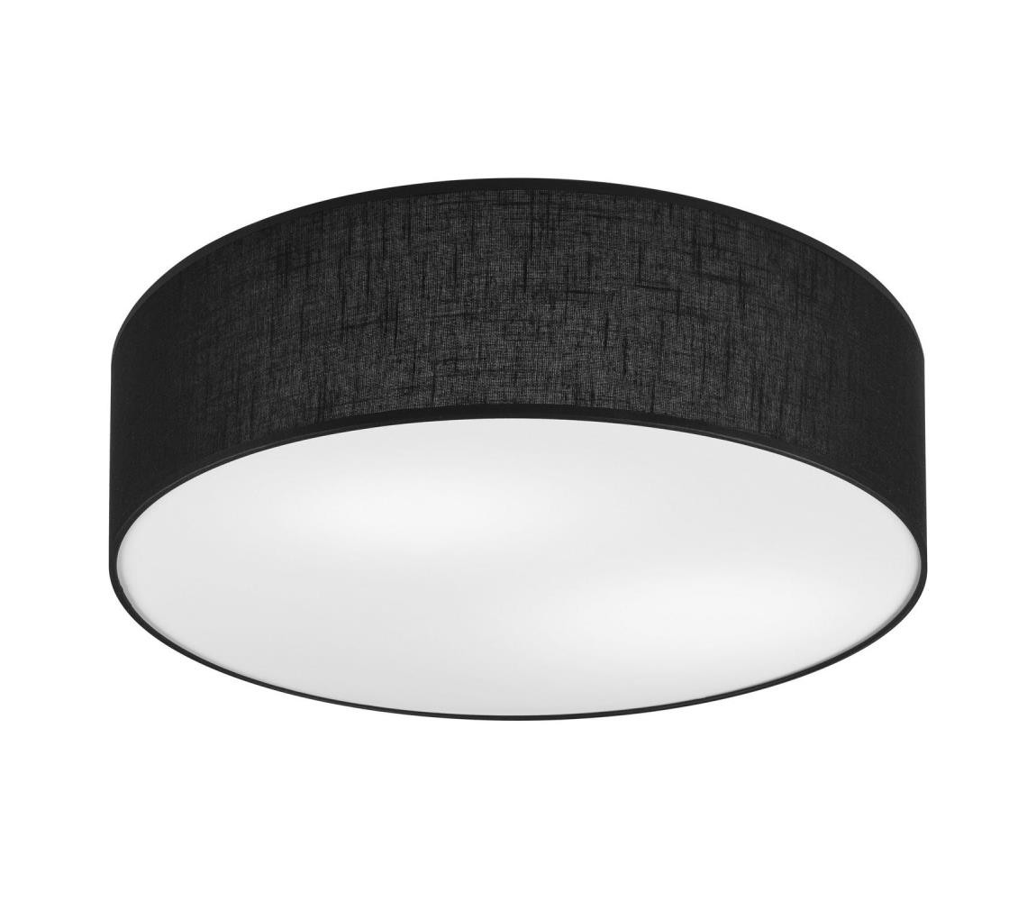 Stropní svítidlo SIRJA 2xE27/60W/230V pr. 45 cm černá