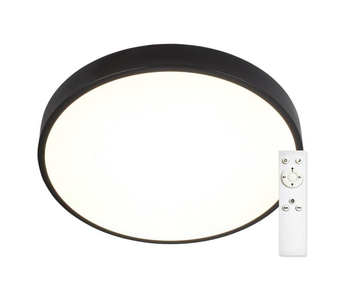 Top Light Top Light Metal 40C RC -LED Stmívatelné stropní svítidlo LED/51W/230V + DO černá
