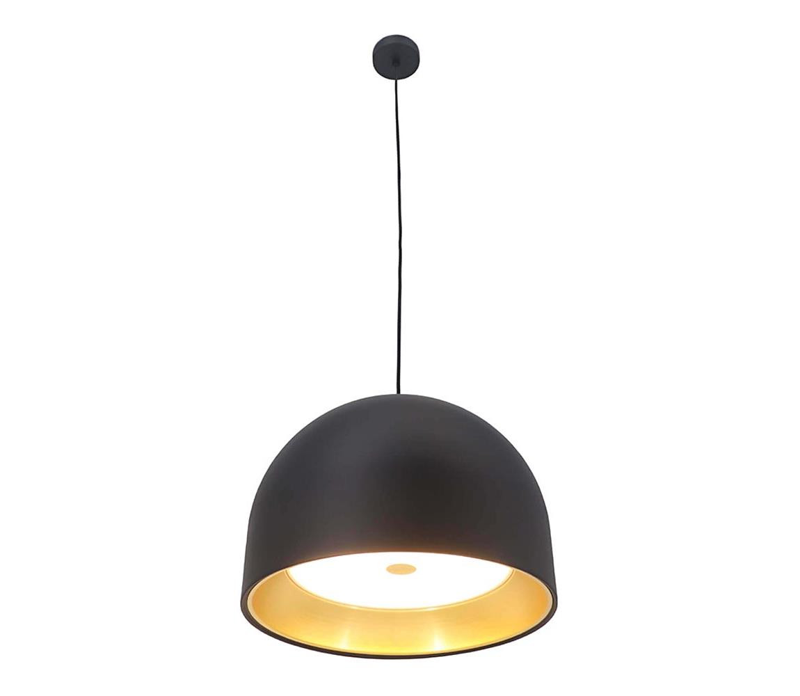 113007 - Lustr na lanku GRAVITY 3xE27/7W/230V černá