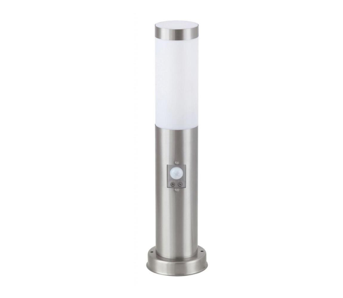 Rabalux Rabalux 8267 - Venkovní lampa se senzorem INOX TORCH 1xE27/25W IP44