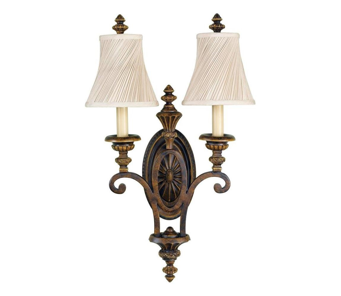 Elstead Feiss FE-DRAWING-ROOM2 - Nástěnné svítidlo DRAWING ROOM 2xE14/60W/230V