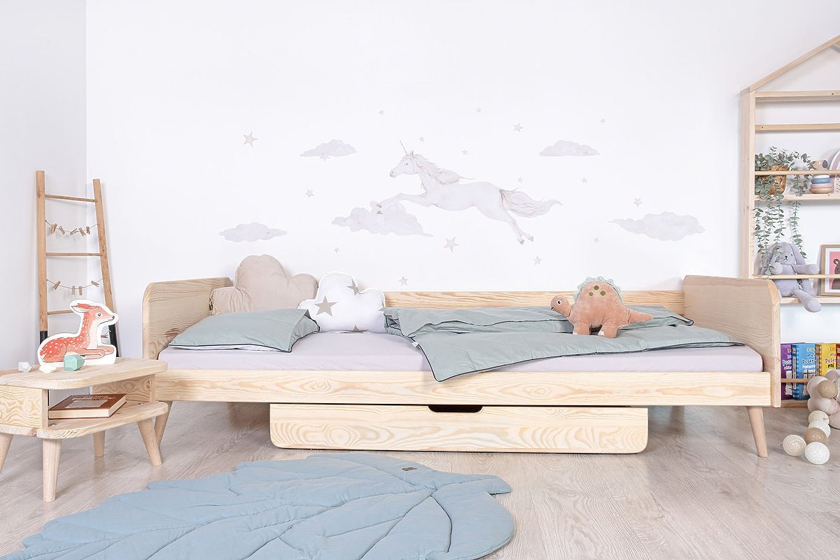 Ourbaby® NELL 140x70 cm přírodní borovice