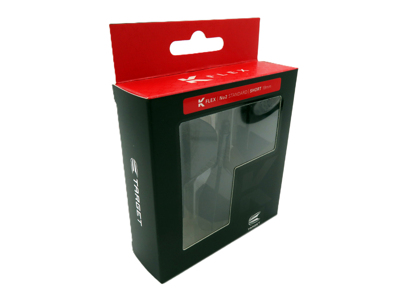 Target K-Flex No.2 letky na šipky 19 mm černé 3 ks