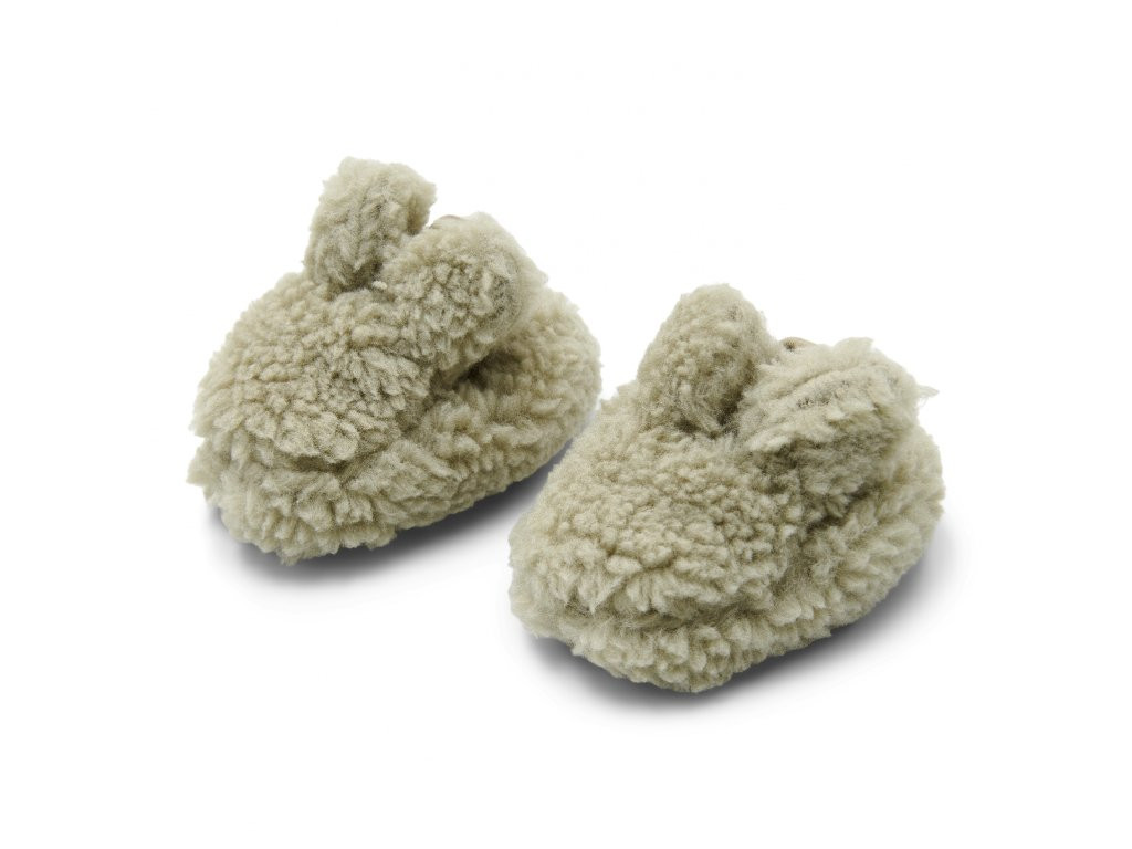 Little Dutch Botičky Teddy Soft Green vel. 0-3 m