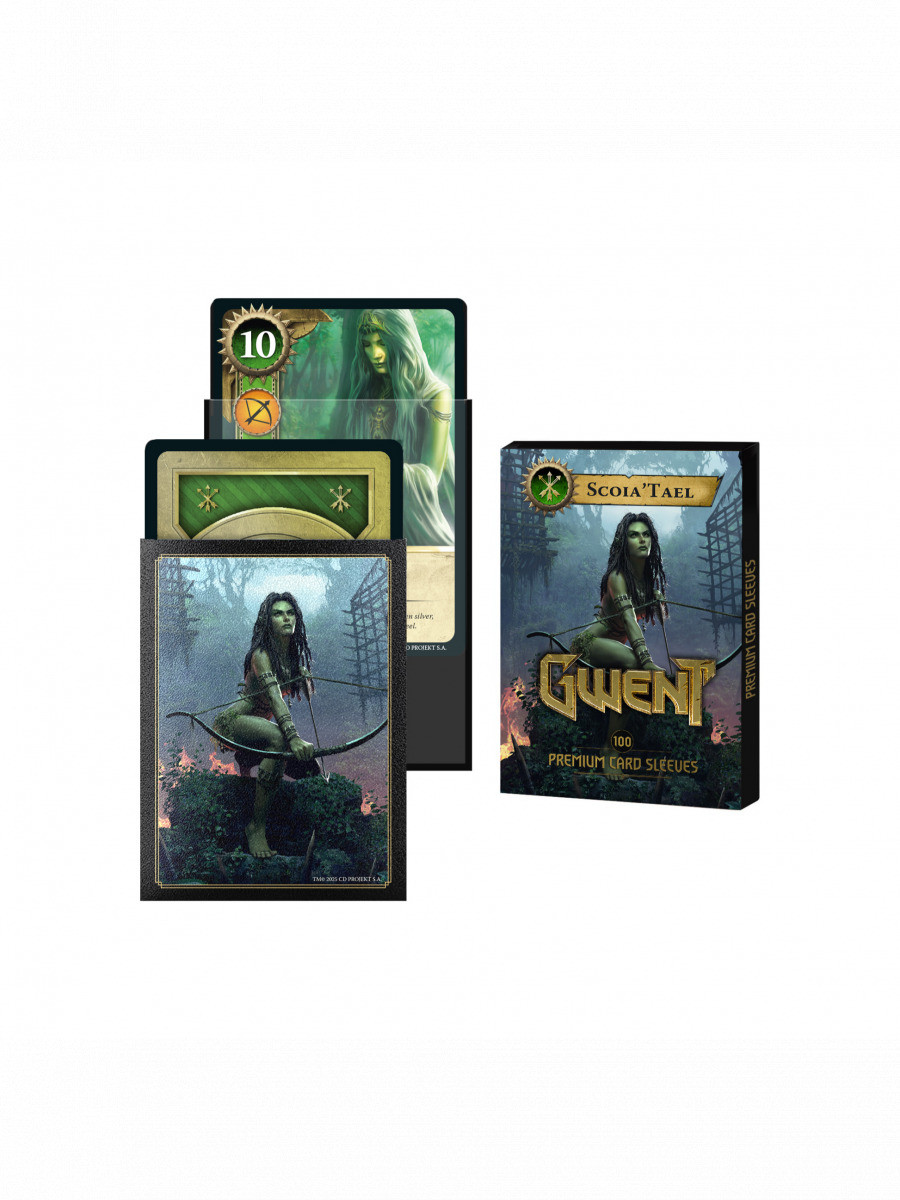 xzone Ochranné obaly na karty Gwint - Scoia'Tael (100 ks)
