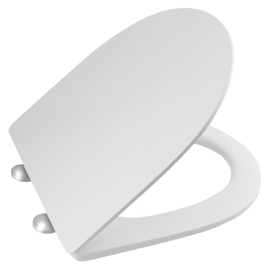 Bruckner DARIO WC sedátko, SLIM, Soft Close, Easy Take, bílá