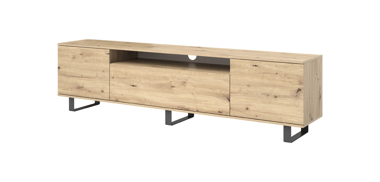 Eka Stolek pod televizi EMI 200 cm - Dub Artisan