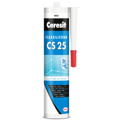Ceresit CS25 sanitární silikon, antracit, 280 ml