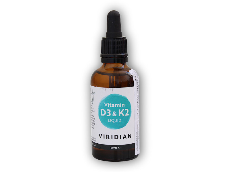 Viridian Vitamin D3 & K2 liquid 50ml