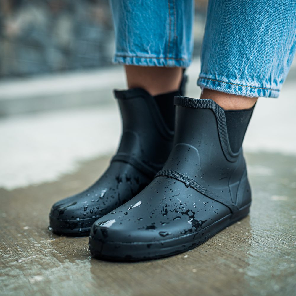 Xero Shoes GRACIE W Black Dámské barefoot holínky - 41,5